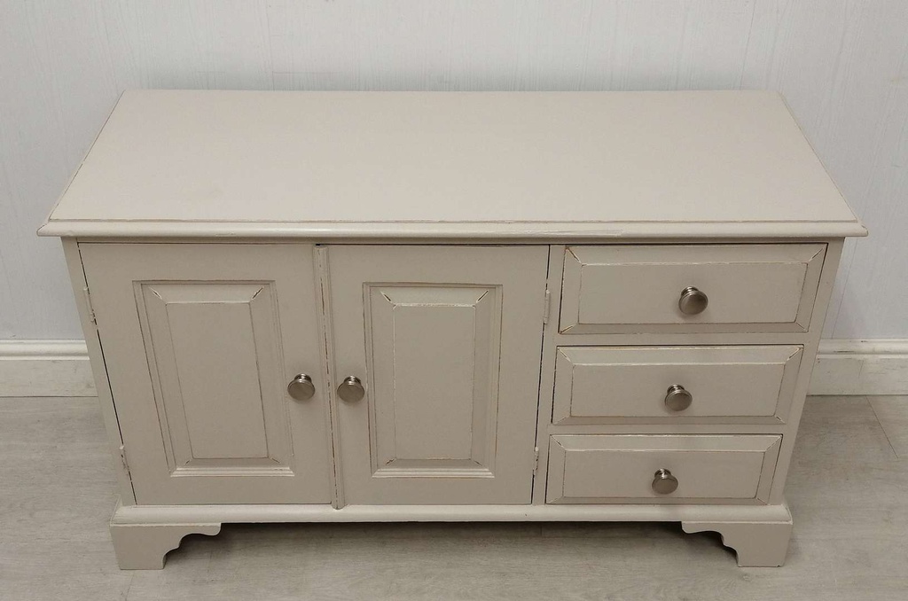 Pine ‘Purbeck Stone’ TV Bench