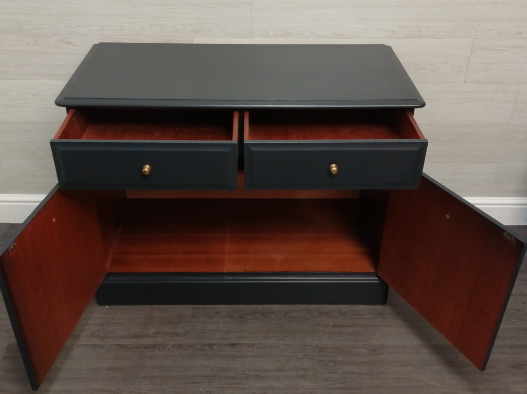 neat stag painted sideboard