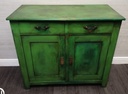 great vintage painted sideboard