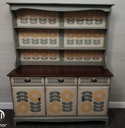 stunning retro stag painted dresser