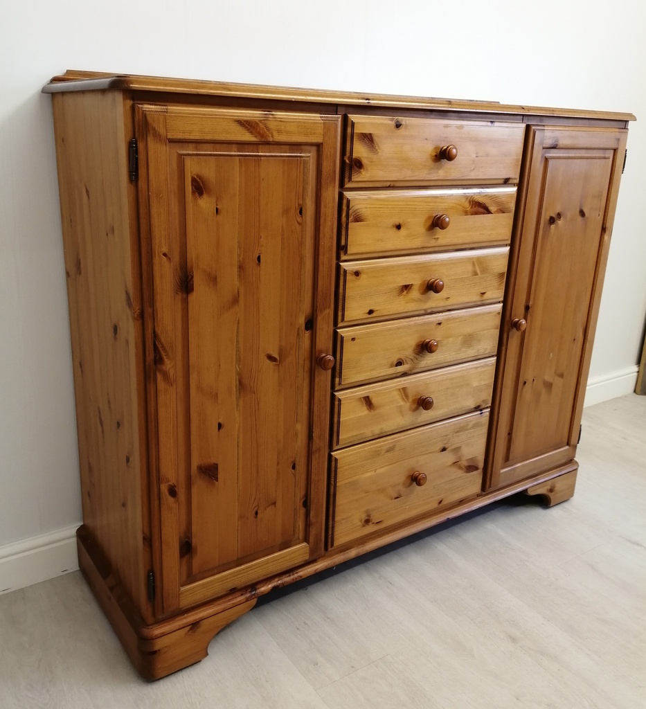 DUCAL Pine Combi Wardrobe