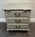 French style classic painted bedside