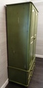Stunning green paint solid pine wardrobe
