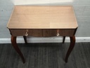 Bronzed Mirrored Two Drawer Console /DressingTable