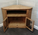 Quality Solid Pine large Tv Corner Unit