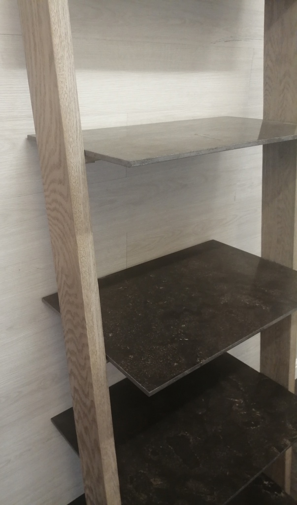 Barker &amp; Stonehouse Slate And Wood Bookcase