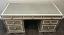 STUNNING PINE PAINTED PEDESTAL DESK