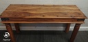 QUALITY  SHEESHAM WOOD CONSOLE TABLE