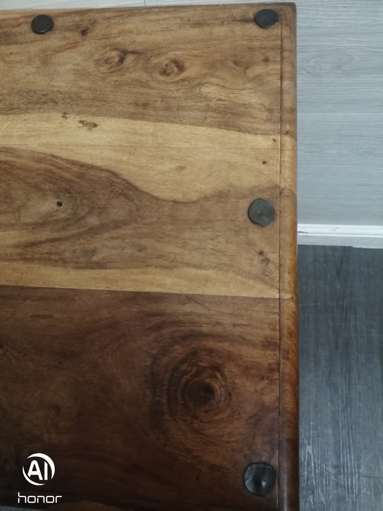 QUALITY  SHEESHAM WOOD CONSOLE TABLE