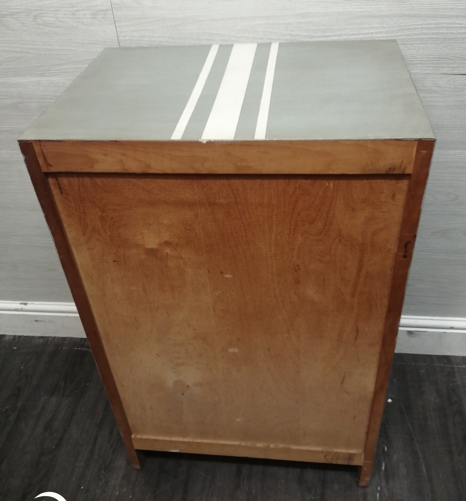 Lovely Vintage Painted Four Drawer Chest