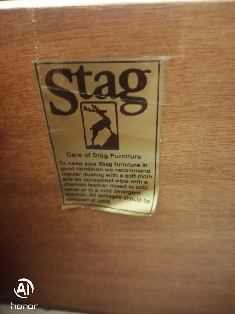 STAG SEVEN DRAWER CHEST