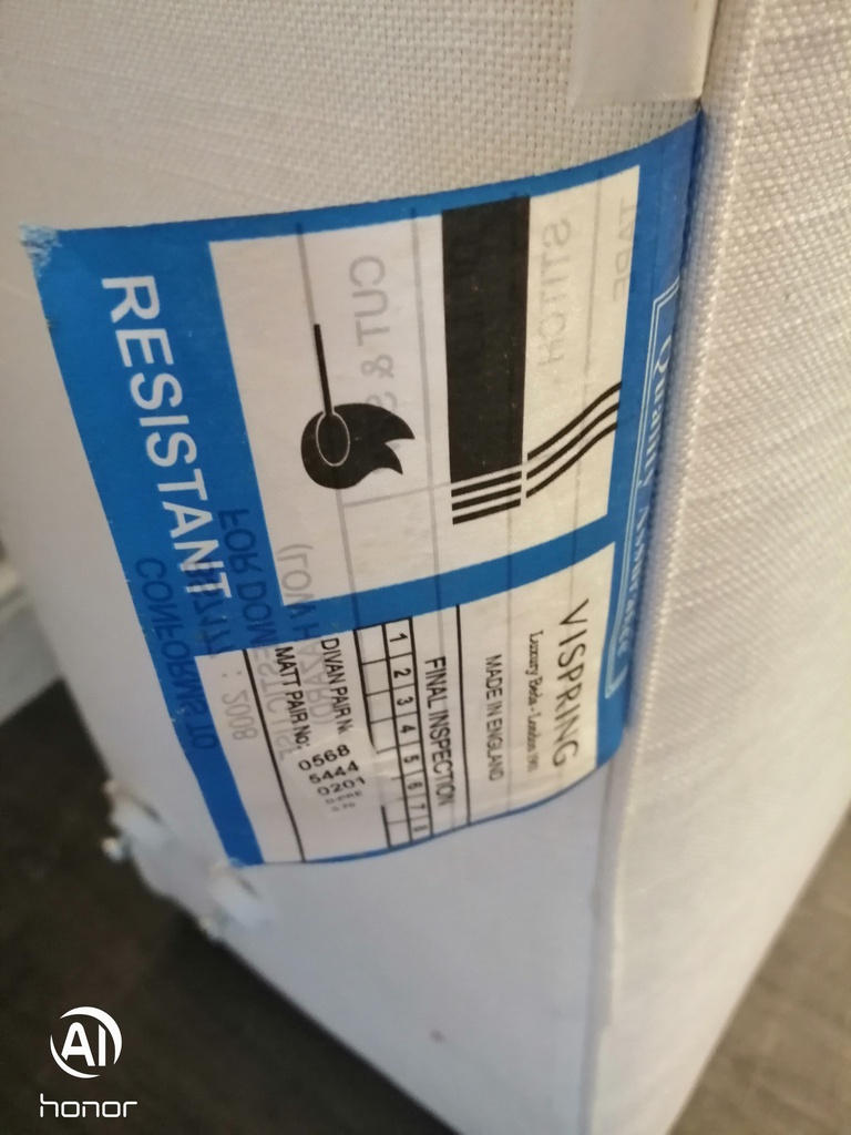 3FT VI-SPRING ‘PRESTIGE’ SPRUNG TOP DIVAN BASE