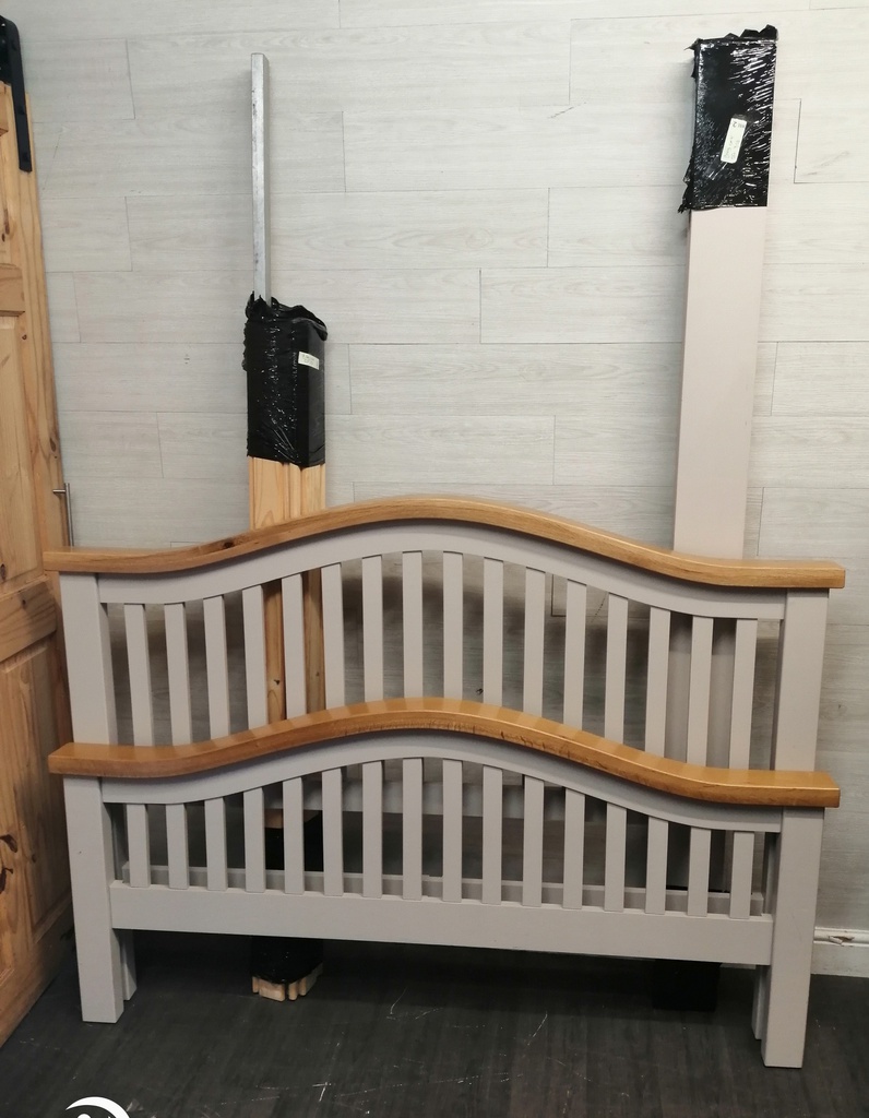Pair Of Grey Shaker style Bedside Chests