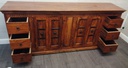 QUALITY LARGE SOLID WOOD SHEESHAM SIDEBOARD