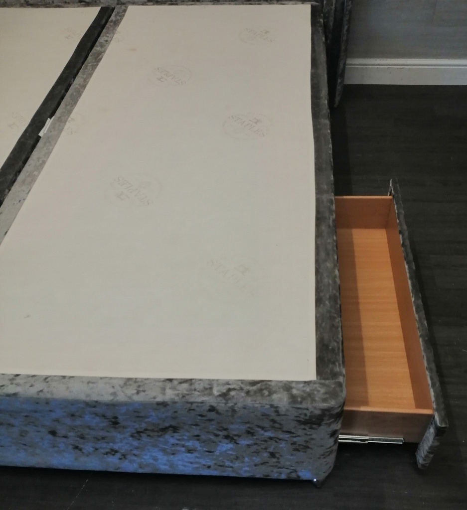 6FT SUPERKING DIVAN BASE &amp; HEADBOARD SET