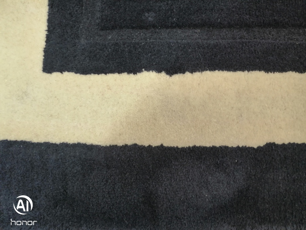 LAURA ASHLEY MIDNIGHT BLUE WOOL RUG