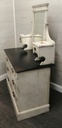 Lovely antique painted dressing table chest