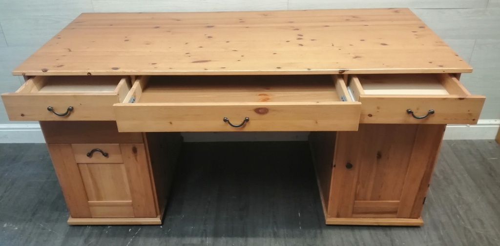 GOOD SIZE IKEA PINE DESK