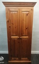 SOLID PINE DOUBLE WARDROBE