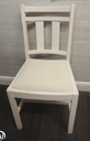 Shabby Chic Off White Table &amp; Four Chairs