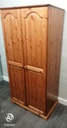 SOLID PINE DOUBLE WARDROBE
