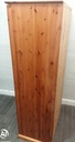 SOLID PINE DOUBLE WARDROBE