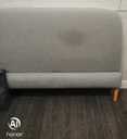 4FT6" SIMBA GREY BED FRAME
