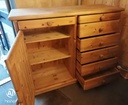 QUALITY DANISH PINE SIDEBOARD UNIT