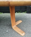 STYLISH DANISH PINE EXTENDING TABLE &amp; SIX CHAIRS