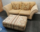 BARGAIN Sofa  &amp; Footstool Set
