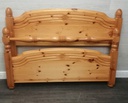 4ft6"Pine Bed Frame with Four Drawers