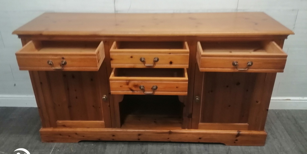 Large Solid Pine Sideboard
