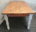 6FT SOILD PINE SHABBY CHIC DINING TABLE
