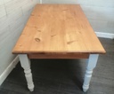 6FT SOILD PINE SHABBY CHIC DINING TABLE