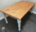 6FT SOILD PINE SHABBY CHIC DINING TABLE