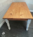 6FT SOILD PINE SHABBY CHIC DINING TABLE