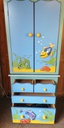 Heather Spencer Sea Themed Double Wardrobe