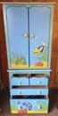 Heather Spencer Sea Themed Double Wardrobe