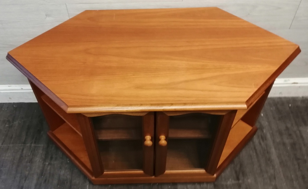 TEAK STYLE CORNER TV UNIT