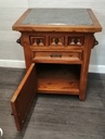 Quality Mexican Pine Kitchen Island with GraniteTop