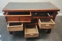 Quality Mexican Pine Kitchen Island with GraniteTop