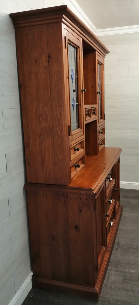 Quality Large Mexican Solid Pine Glazed  Dresser
