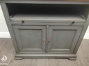 LOVELY GREY PAINTED TV STANDS