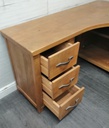 GREAT RUSTIC PINE CORNER DESK