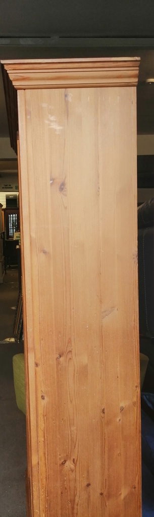 LARGE SOLID PINE BOOKCASE