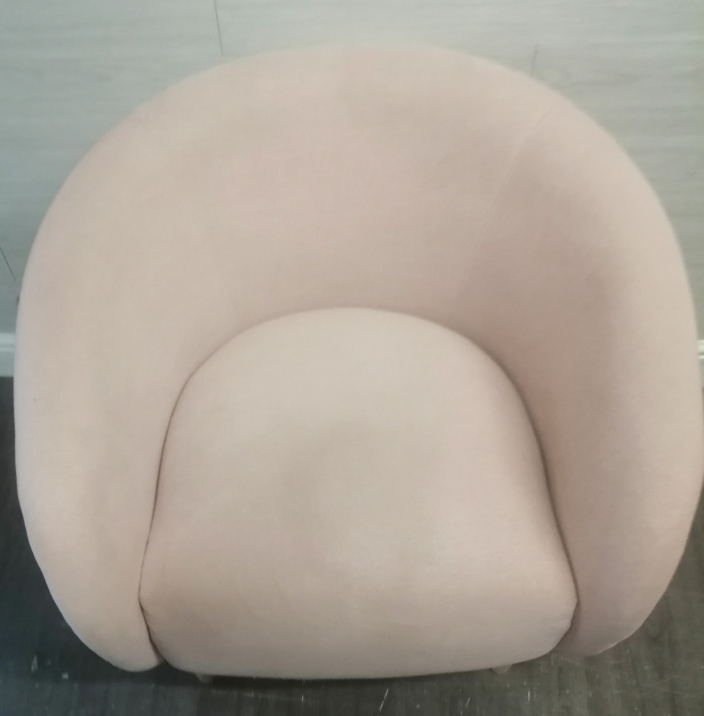 Lovely Pink Style Tub Chair