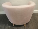 Lovely Pink Style Tub Chair