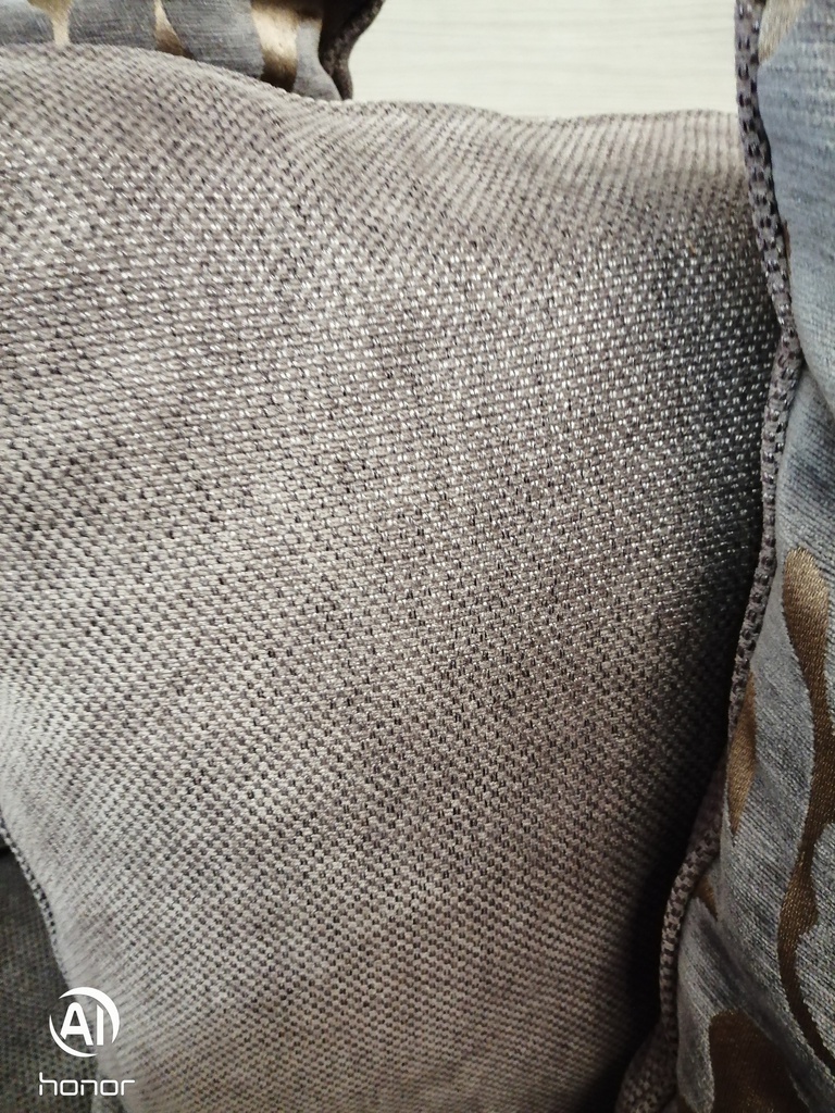 THREE SEATER GREY SOFA FROM FURNITURE VILLAGE