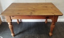 SOLID PINE 4FT 4" DINING TABLE
