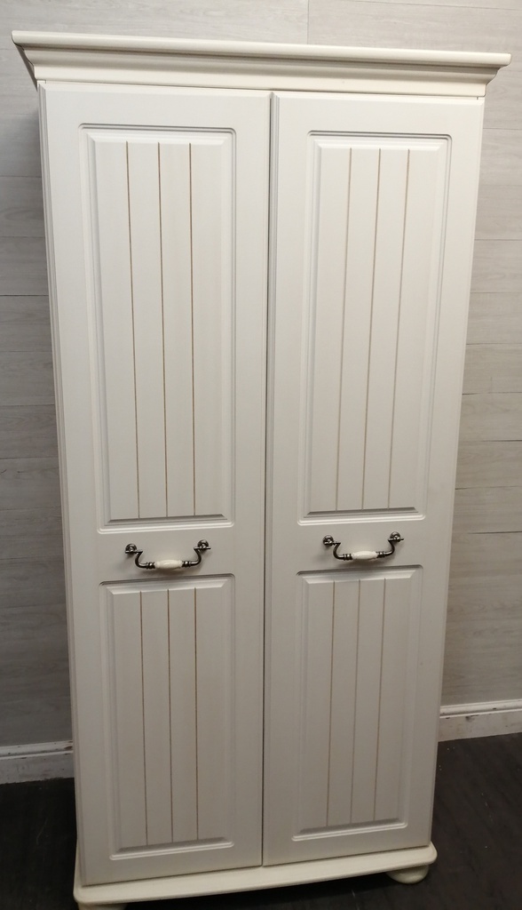 Nice White Double Wardrobe